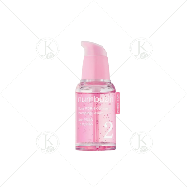  (HSD 10/2027) Tinh Chất Numbuzin Dưỡng Ẩm Căng Bóng Numbuzin No.2 Rose PDRN Collagen Plumping Serum (CHAI 30ml) 