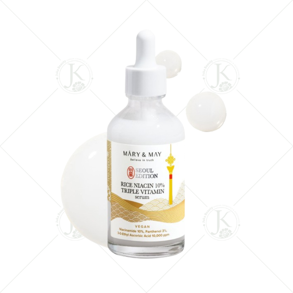  Tinh Chất Mary&May Rice Niacin 10% Triple Vitamin Serum 80ml 
