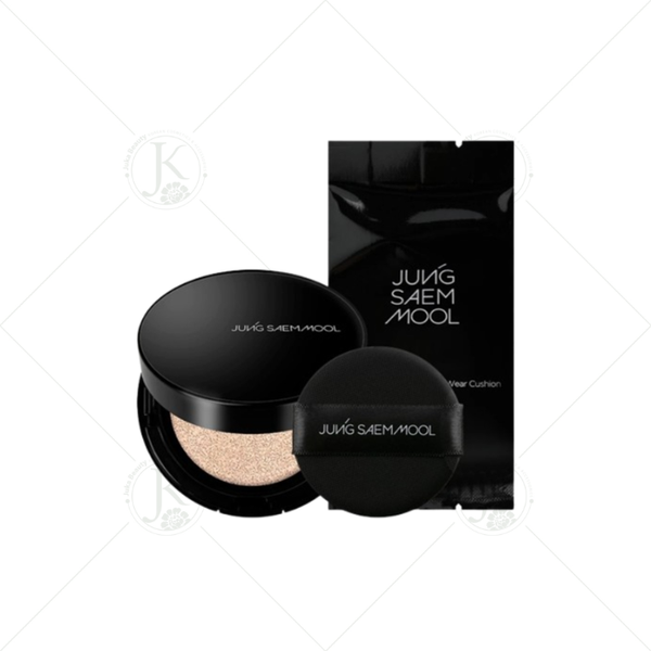  Phấn Nước Jung Saem Mool Essential Skin Nuder Longwear Cushion 14g (KÈM LÕI - BẢN ĐEN) 