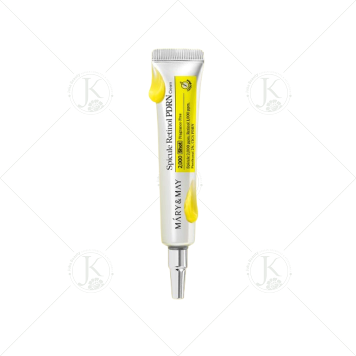  (VÀNG) Kem Dưỡng Vi Kim Mary&May 2000 Shot Spicule Retinol PDRN Cream 15g 
