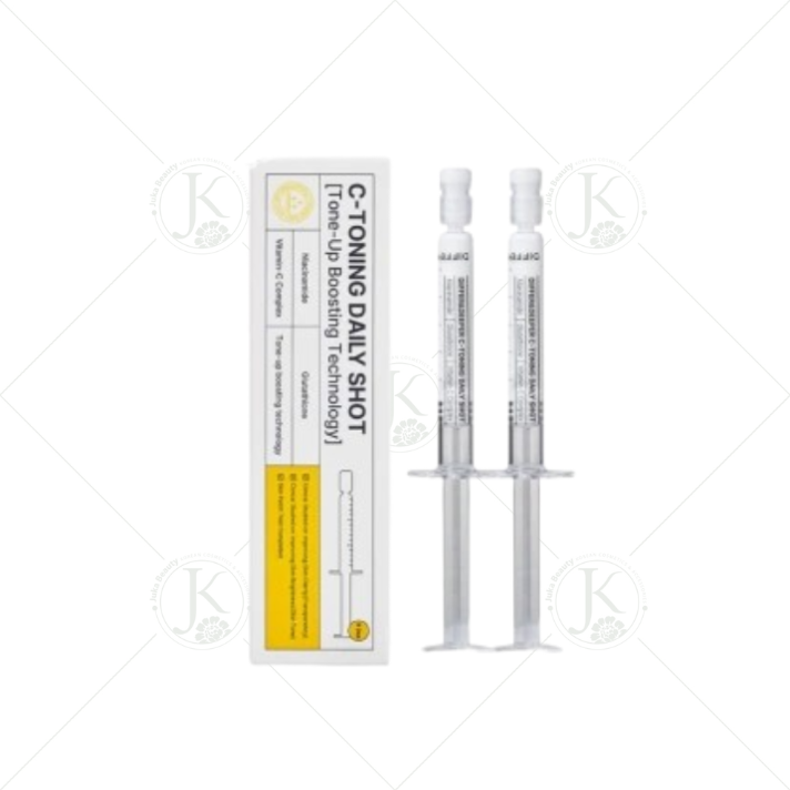  (Hộp 2 ống 2.5ml) Bút Xóa Nám Dưỡng Da Differ&Deeper C Toning Daily Shot 