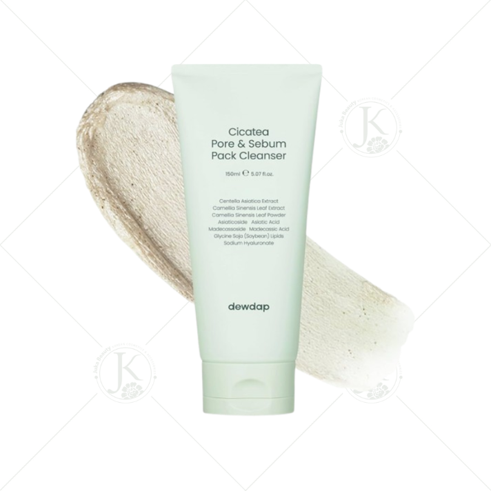  Sữa Rửa Mặt Dewdap Cicatea Pore & Sebum Pack Cleanser 150ml 
