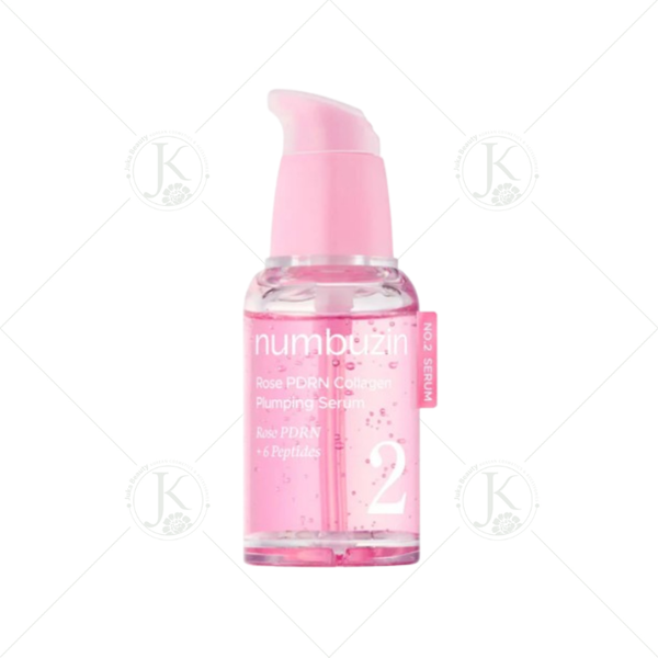  Tinh Chất Numbuzin Dưỡng Ẩm Căng Bóng Numbuzin No.2 Rose PDRN Collagen Plumping Serum 30ml 