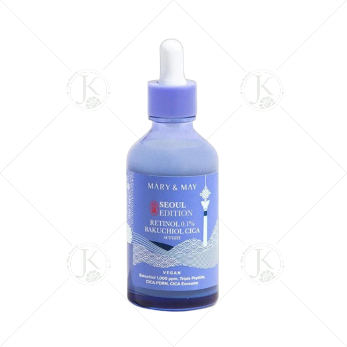  Tinh Chất Mary&May Retinol 0.1% Bakuchiol Cica Serum 80ml 