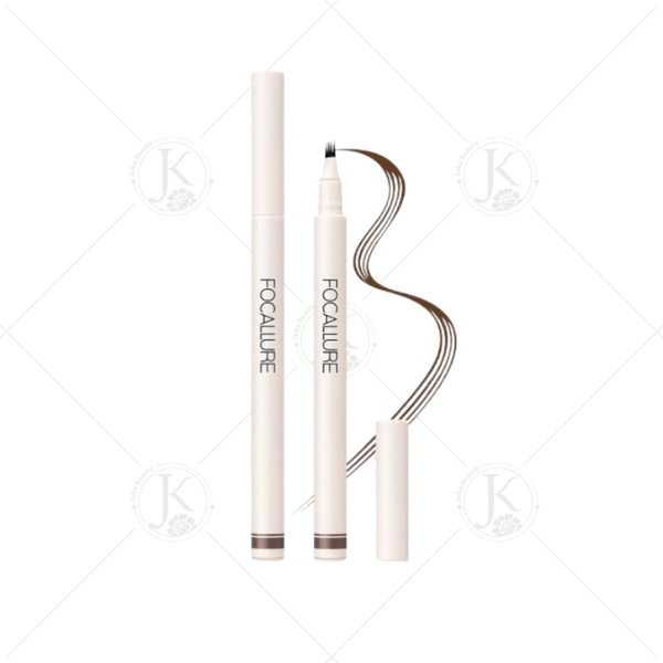  Bút Chì Phẩy Sợi Chân Mày Focallure Fluff Tinted Brow Ink Pen #FA161_02-SOFT BROWN 