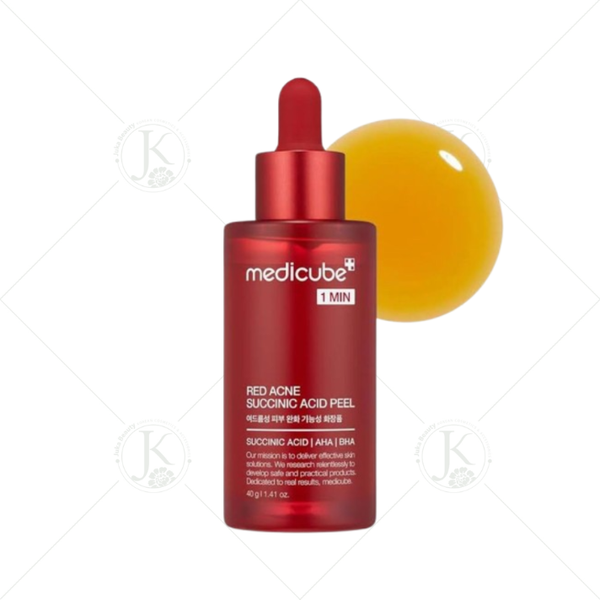  Tinh Chất Tẩy Da Chết, Giảm Mụn Medicube Red Acne Succinic Acid Peel 40g 