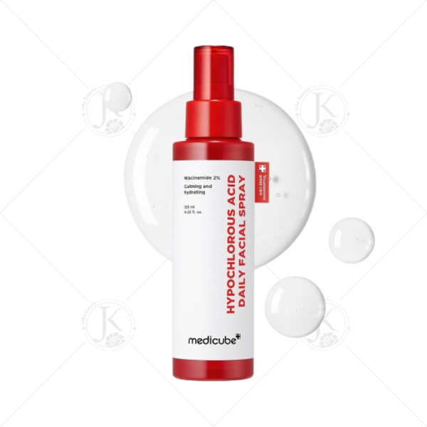 Xịt Khoáng Dịu Da Giảm Mụn Medicube Hypochlorous Acid Daily Facial Spray 125ml