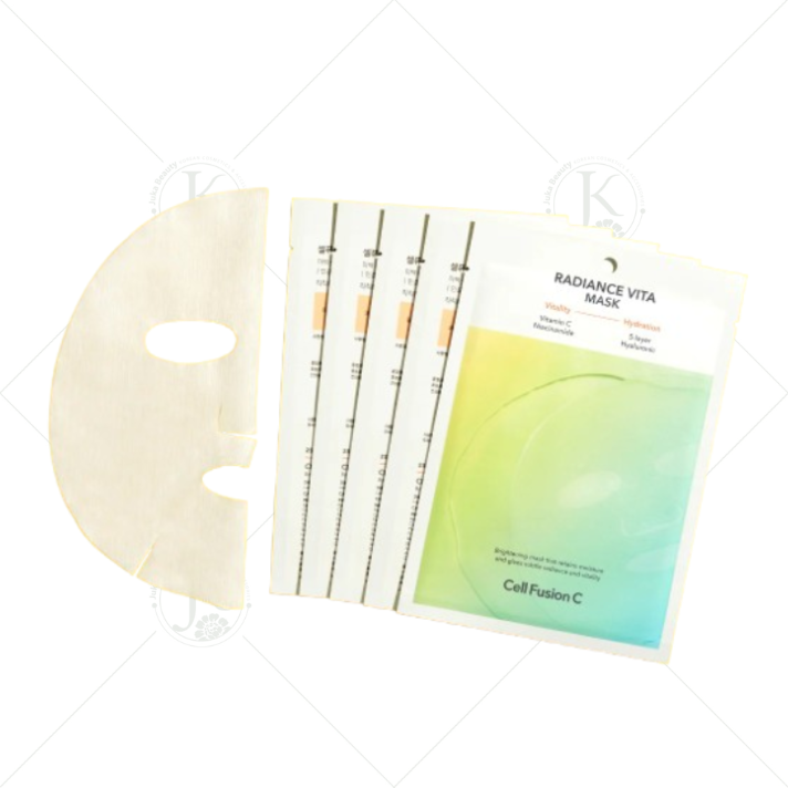  Mặt nạ giấy dưỡng ẩm, sáng da Cell Fusion C Radiance Vita Mask 25ml (1 miếng) 
