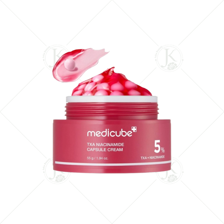  Kem Dưỡng Sáng, Phục Hồi Da Medicube TXA + 5% Niacinamide Capsule Cream 55g 