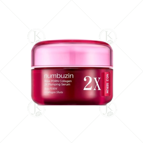  (hủ 30ml)Tinh Chất Numbuzin Phục Hồi Ngừa Lão Hóa Numbuzin No.2 Rose PDRN Collagen 2X Plumping Serum 30ml 