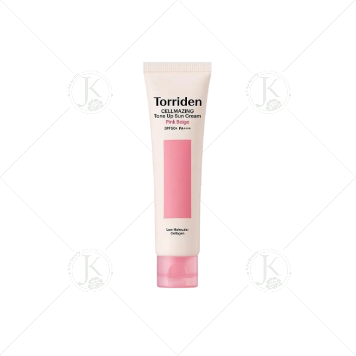  Kem Chống Nắng Torriden Cellmazing Tone Up Sun Cream PINK BEIGE SPF50+ PA++++ 60ml 