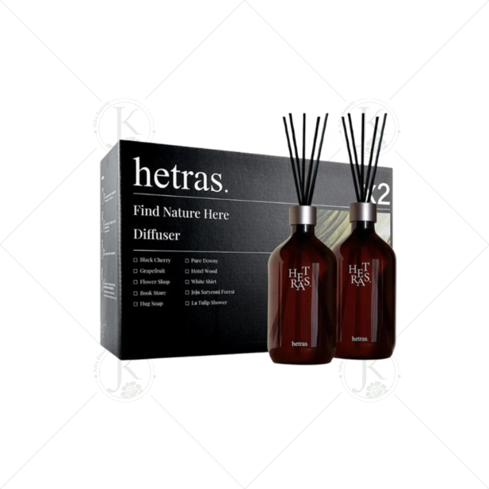  Bộ Tinh Dầu Nước Hoa Khuếch Tán Hương Thơm Hetras Premium Diffuser 500ml 