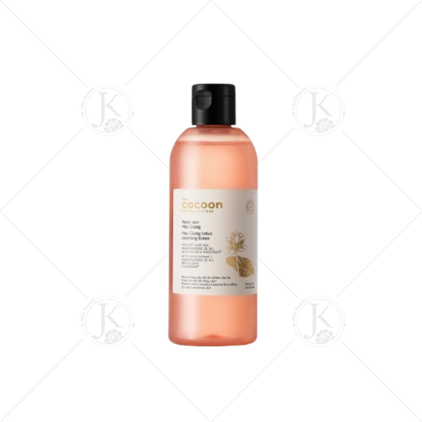  Nước Hoa Hồng Sen Hậu Giang Cocoon Hau Giang Lotus Soothing Toner 310ml 