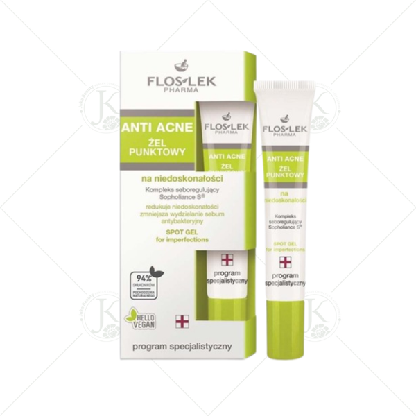  Chấm Mụn Floslek Anti Acne Spot Gel For Imperfections 20ml 