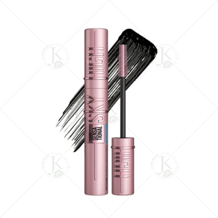  (Mẫu mới) Chuốt Mi Chống Trôi Maybelline New York Lash Sensational Sky High Waterproof Mascara 802 VERY BLACK 