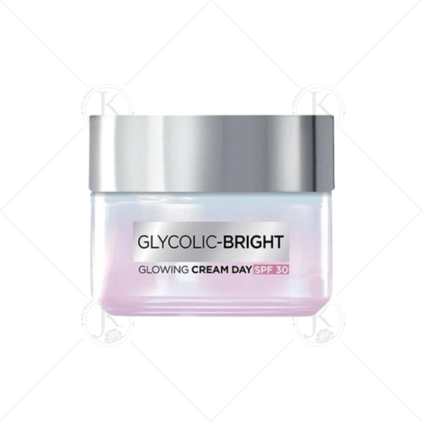 Kem Dưỡng Sáng Da Ban Ngày L'Oréal LOREAL Glycolic Bright Glowing Cream DAY SPF30 50ml