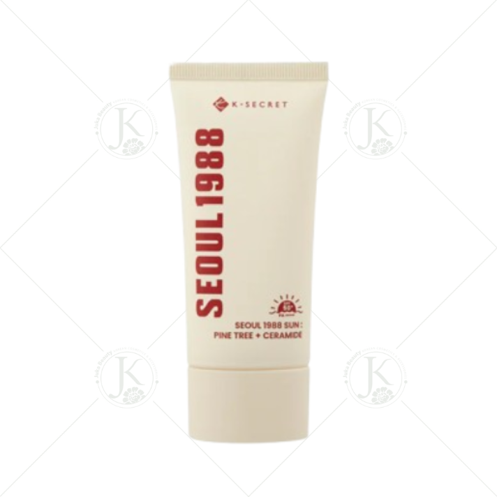  Kem Chống Nắng Phổ Rộng K-Secret Seoul 1988 Sun: Pine Tree + Ceramide SPF50+ PA++++ 50ml 