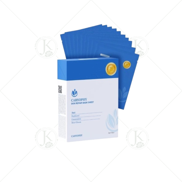  (XANH DƯƠNG) Mặt Nạ Giấy Phục Hồi Da Caryophy Skin Repair Mask Sheet 25g 