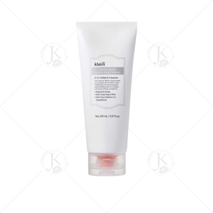  Sữa Rửa Mặt Klairs Freshly Juiced Vitamin Mask Cleanser 150ml 