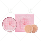  (Mẫu mới) Phấn nước OHUI Ultimate Cover Cushion Moisture Flower Edition 15g (Tặng kèm 2 lõi refill) 
