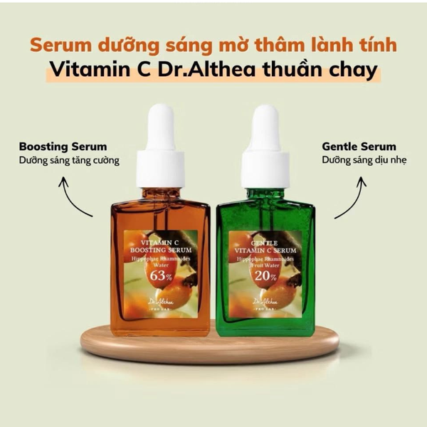  Tinh Chất Dưỡng Sáng, Dịu Nhẹ DR.ALTHEA Gentle Vitamin C Serum 20% 30ml 