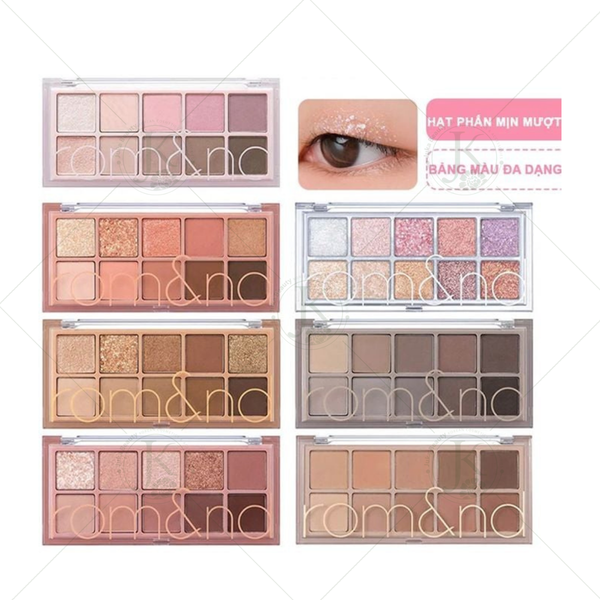  Bảng Phấn Mắt 10 ô lấp lánh Romand Better Than Palette  (DATE T3/2027) 