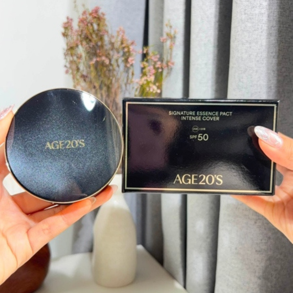  Phấn nền tươi AGE20'S Signature Essence Pact Intense Cover SPF50 14g 