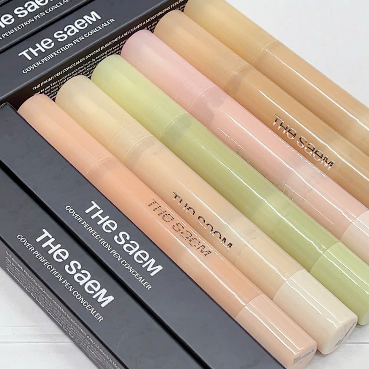  Bút Che Khuyết Điểm The Saem Cover Perfection Pen Concealer 4ml 