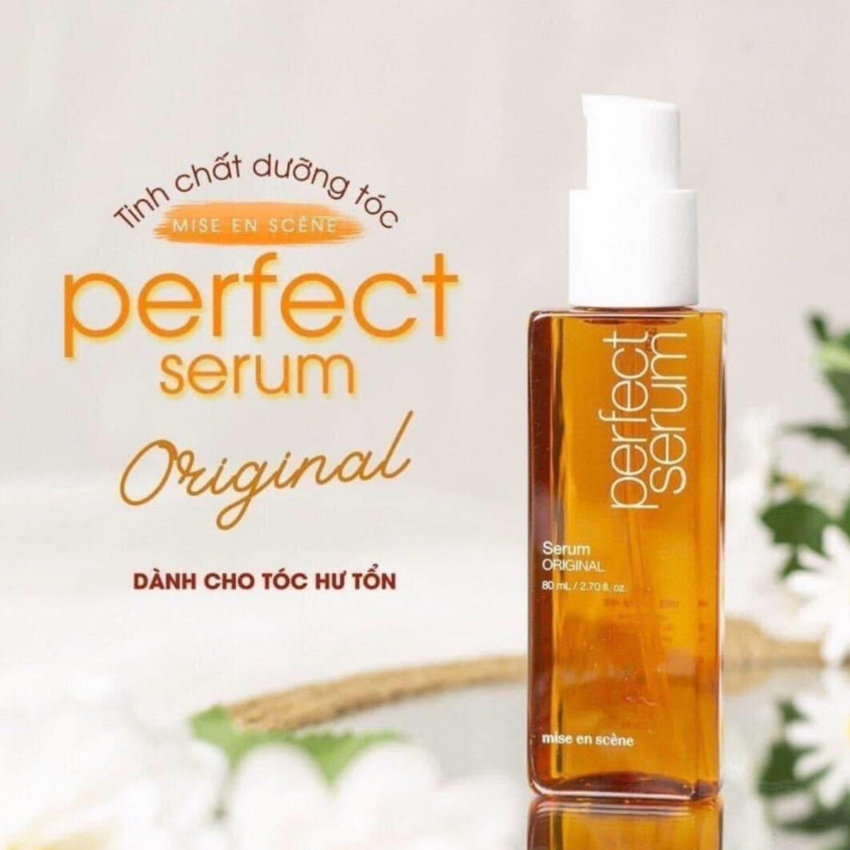  (Mẫu mới) Dầu Dưỡng Phục Hồi Tóc Mise En Scene Perfect Serum 80ml 