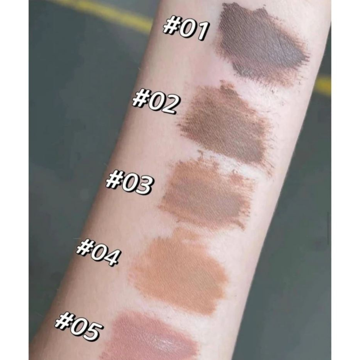  Mascara Lông Mày Peripera Speedy Skinny Brow Mascara 3g 