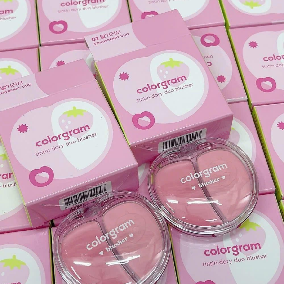  (HSD T9/2026) Má hồng 2 ô Colorgram Tintin Dory Duo Blusher 5g 