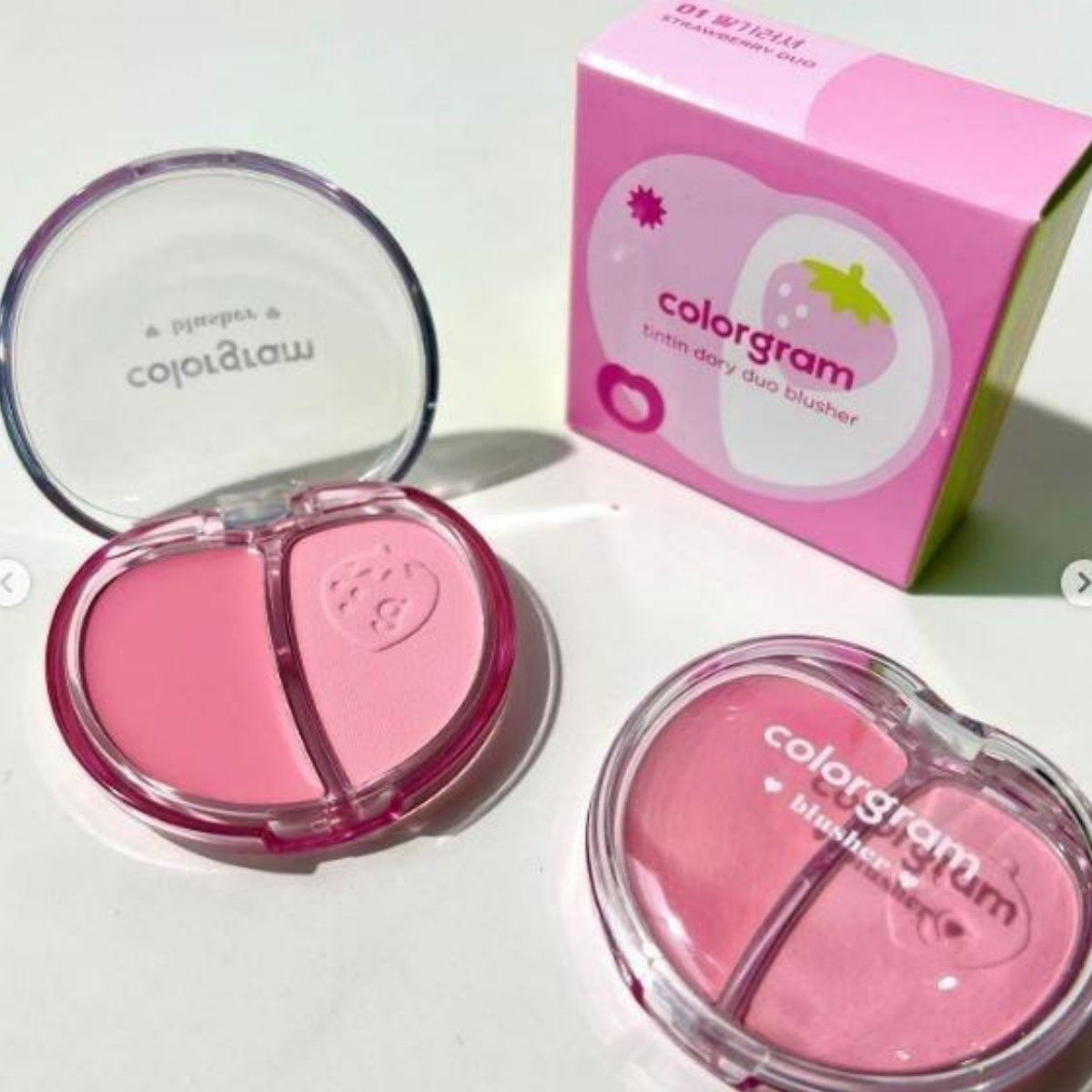  (HSD T9/2026) Má hồng 2 ô Colorgram Tintin Dory Duo Blusher 5g 