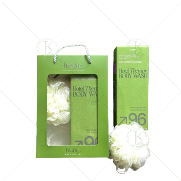  Sữa Tắm Hương Nước Hoa Hetras Body Wash 1013ml (TẶNG BÔNG TẮM) 