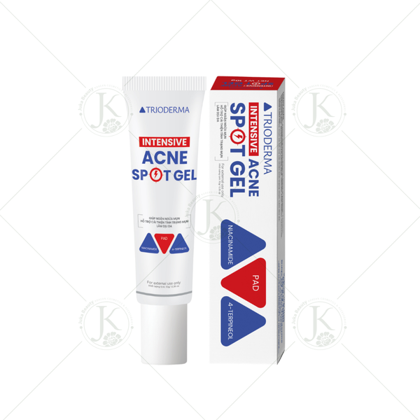  (ĐỎ) Gel hỗ trợ chấm mụn viêm Trioderma Intensive Acne Spot Gel 10g 