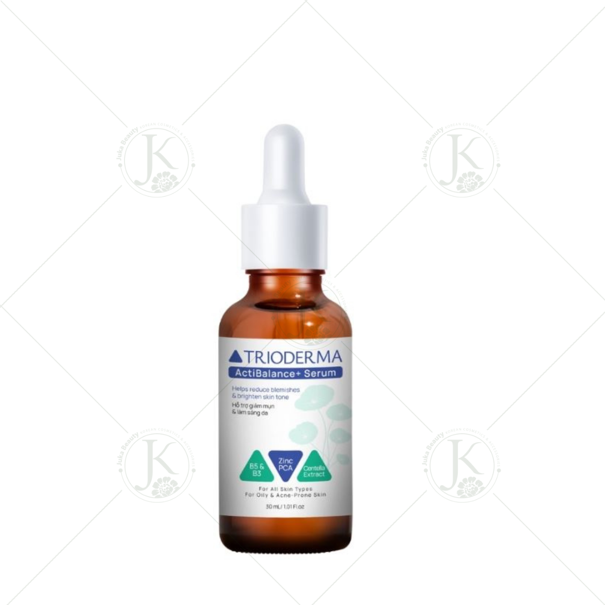  Tinh chất dưỡng sáng, ngừa mụn Trioderma ActiBalance+ Serum 30ml 