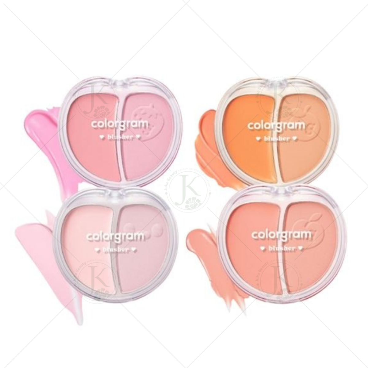  (HSD T9/2026) Má hồng 2 ô Colorgram Tintin Dory Duo Blusher 5g 