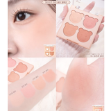  Phấn má hồng 4 ô Dasique Blending Mood Cheek 16.8g 