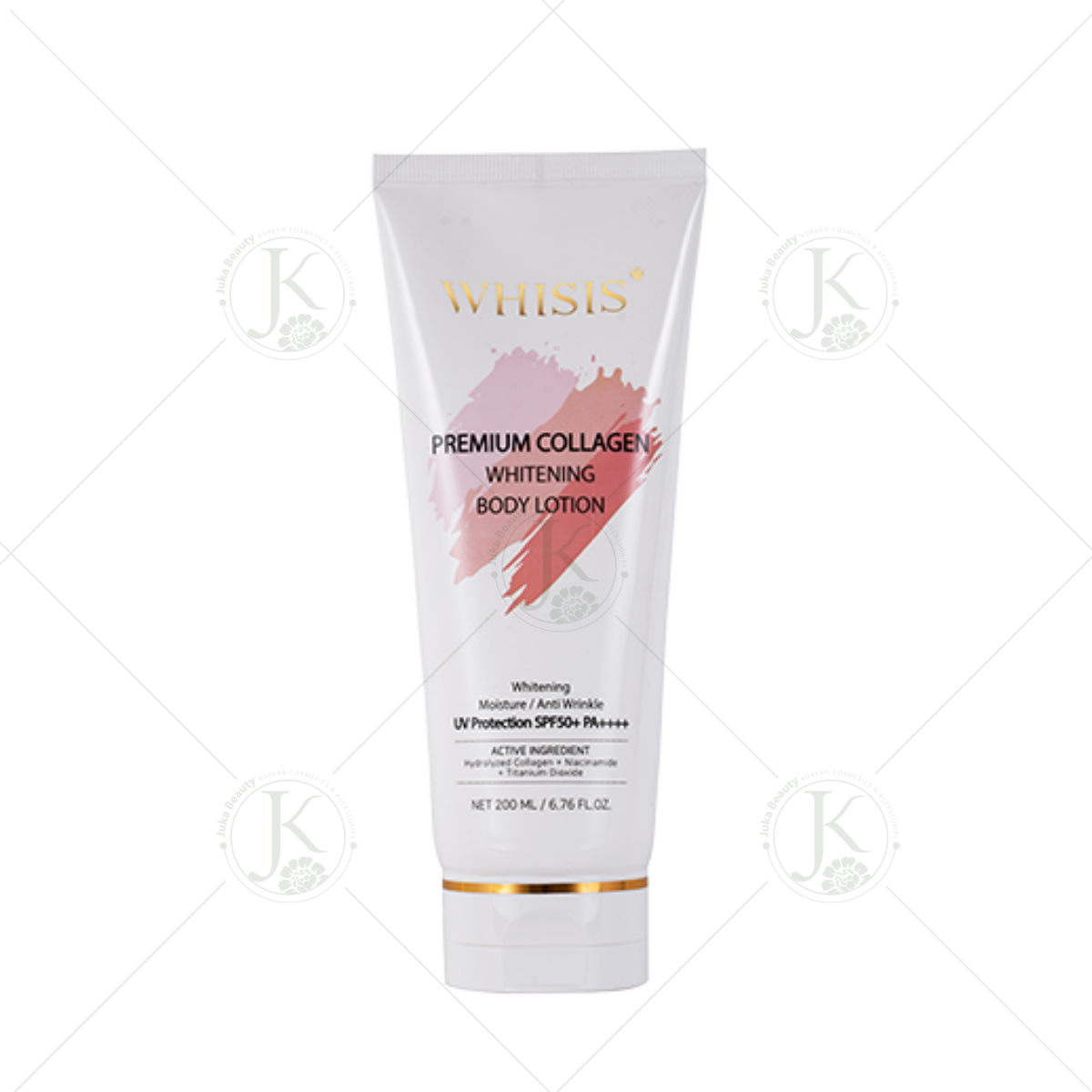  Kem Dưỡng Thể Chống Nắng Whisis Premium Collagen Whitening Body Lotion SPF50+ PA++++ 200ml 