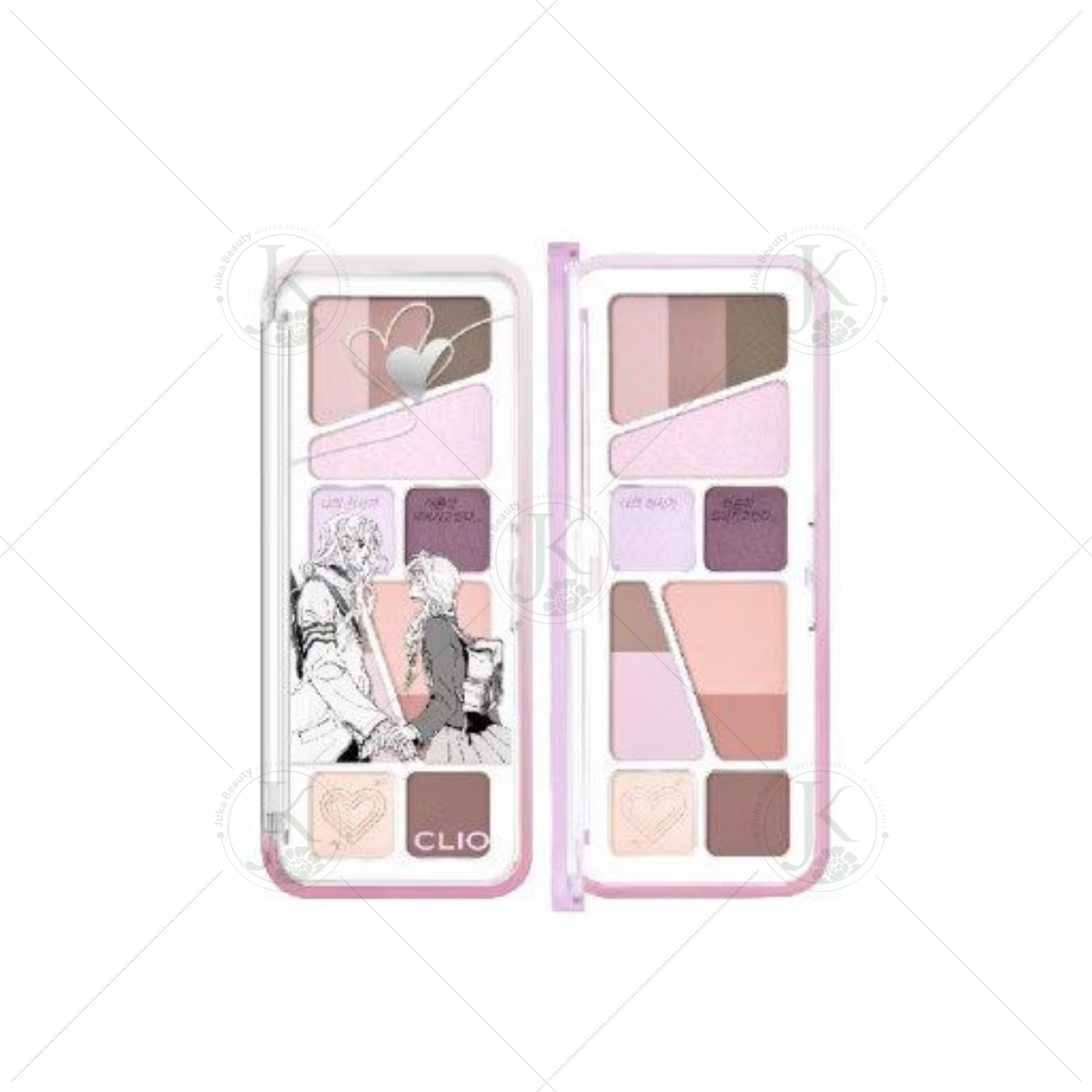  Phấn mắt 8 ô Clio Pro Eye Palette Air (14 FOREVER MAUVE) 