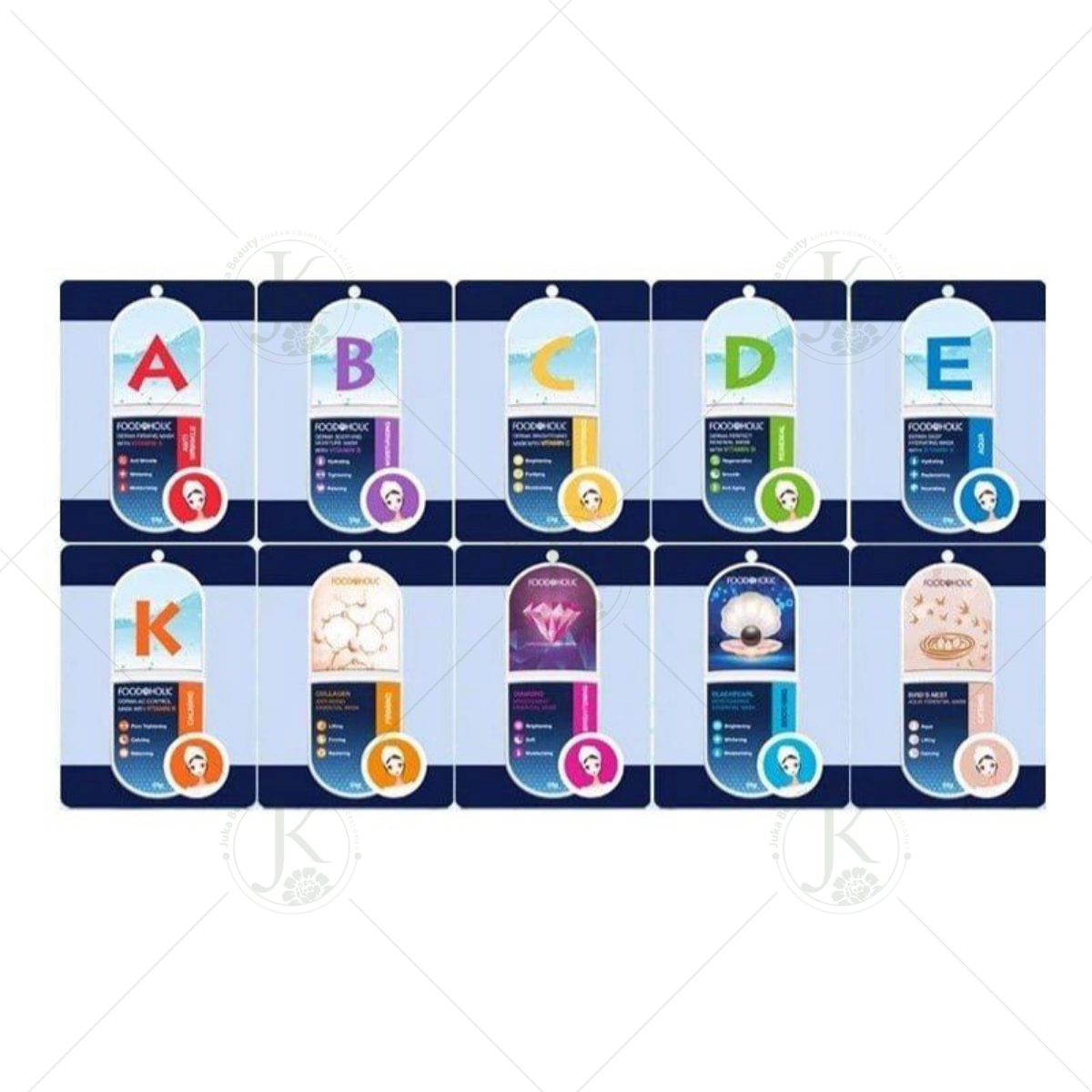  Mặt nạ giấy cấp ẩm, dưỡng sáng Foodaholic Essential Mask 23g (1 miếng) 