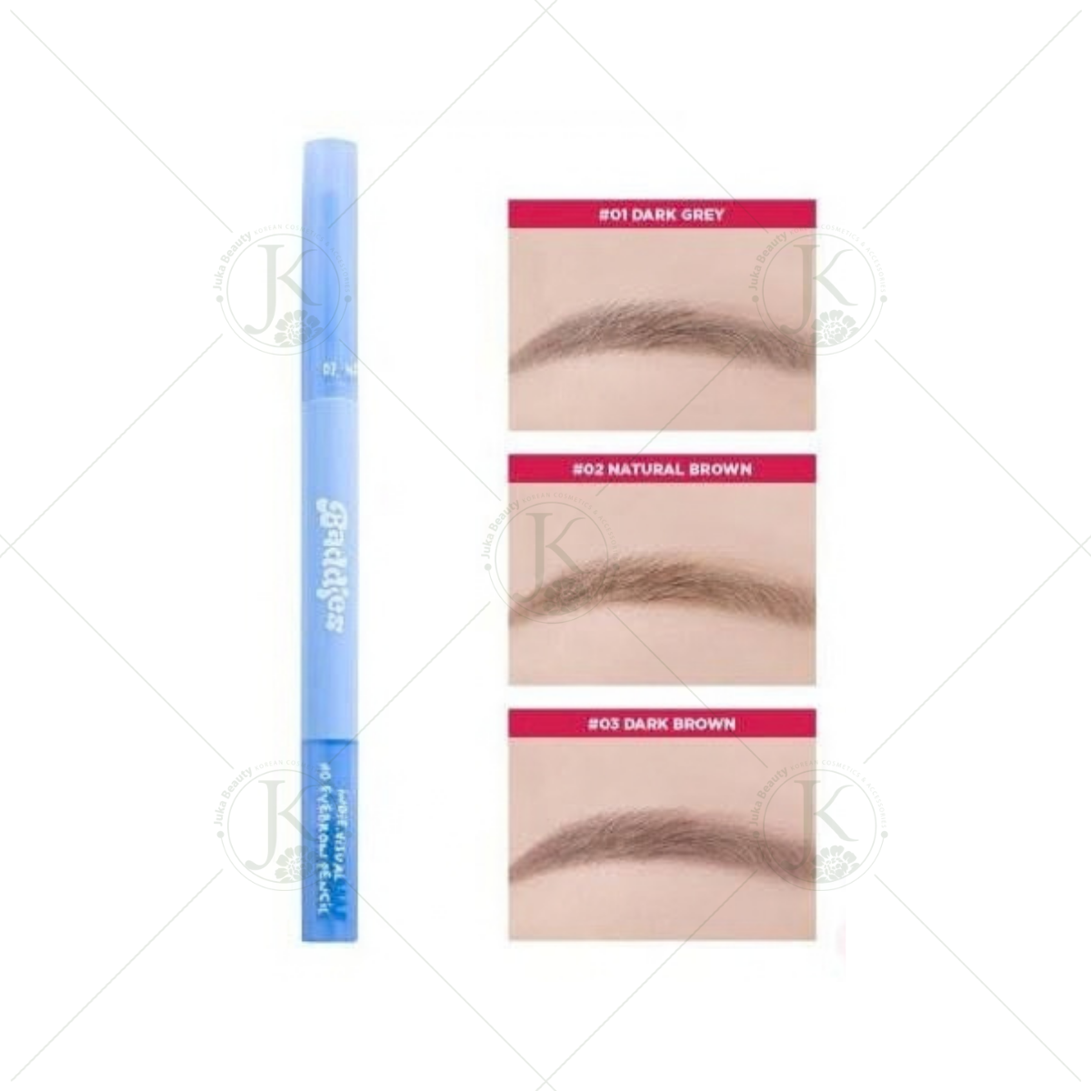  Chì kẻ mày Baddies HD Eyebrow Pencil 0.2g 