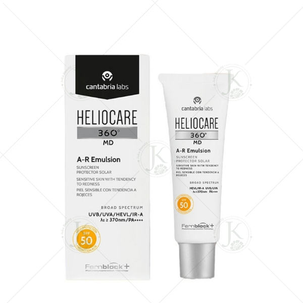  Kem chống nắng phổ rộng, nâng tone Heliocare 360 MD A-R Emulsion SPF50+ PA++++ 50ml 
