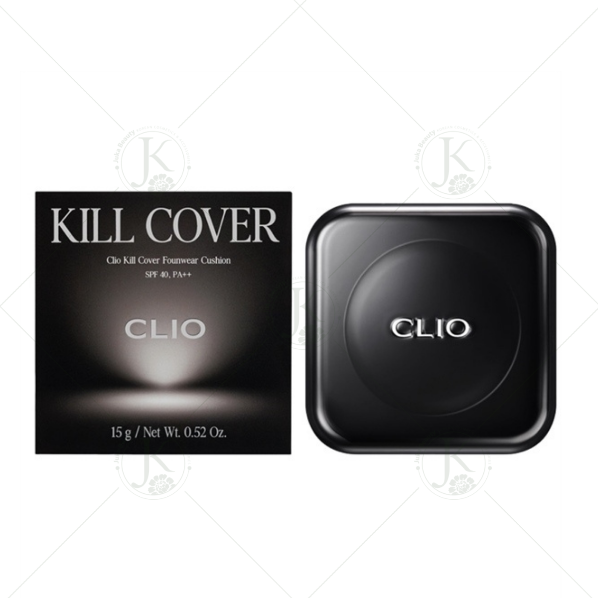  (KÈM LÕI) Phấn nước che phủ mịn Clio Kill Cover Founwear Cushion SPF40+ PA+++ 15g 