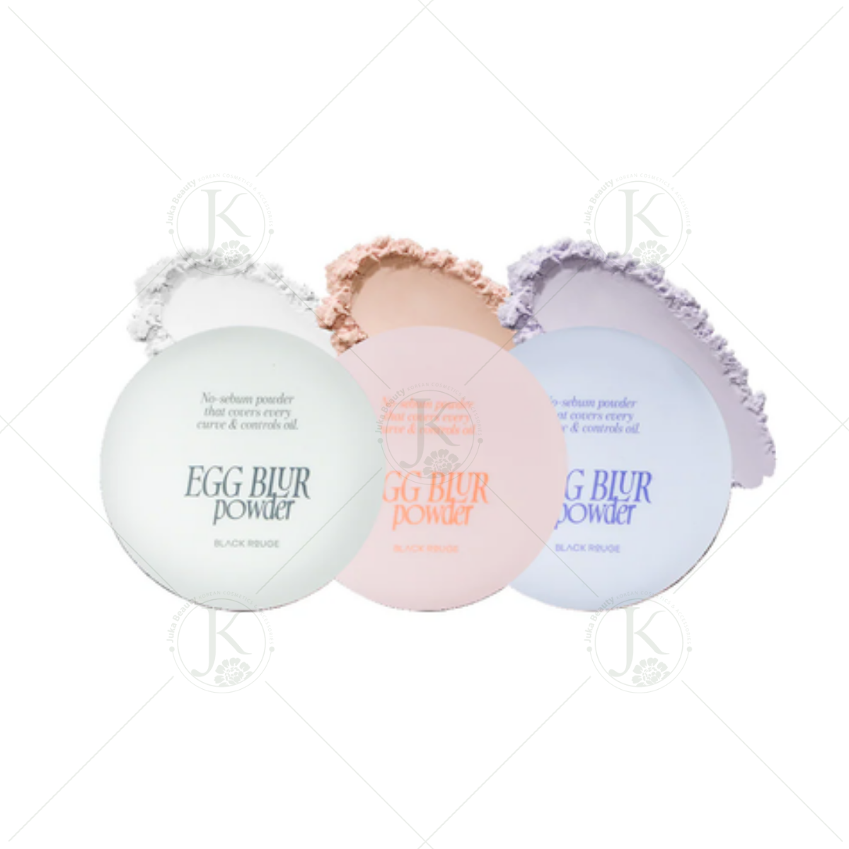  Phấn Phủ Bột Black Rouge Egg Blur Powder 5g 