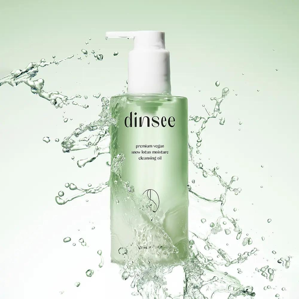  Dầu Tẩy Trang Thuần Chay Thiên Sơn Tuyết Liên Dinsee Premium Vegan Snow Lotus Moisture Cleansing Oil 200ml 