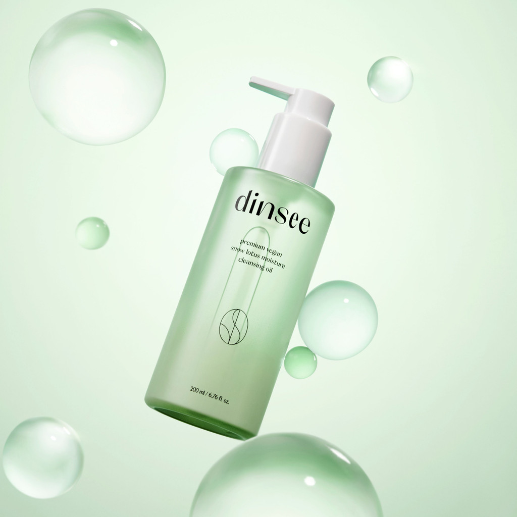  Dầu Tẩy Trang Thuần Chay Thiên Sơn Tuyết Liên Dinsee Premium Vegan Snow Lotus Moisture Cleansing Oil 200ml 