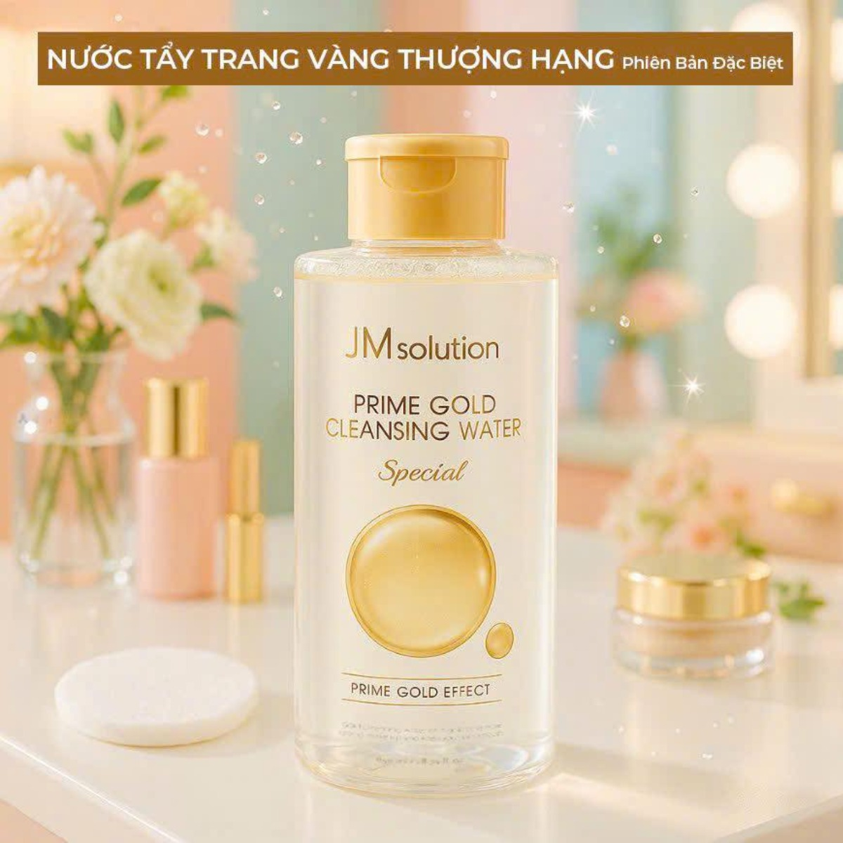 Nước Tẩy Trang JM Solution Prime Gold Cleansing Water 850ml 
