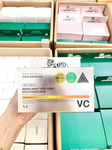  Mặt Nạ Dưỡng Da, Chống Lão Hóa VT Cosmetics Cica Mask (Hộp 30 miếng) 