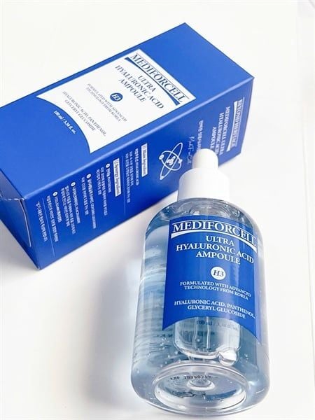  Tinh Chất Dưỡng Ẩm, Sáng Da Mediforcell Ultra Hyaluronic Acid Ampoule 100ml 