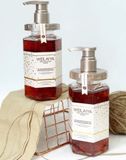  Sữa tắm trắng da cánh hoa hồng Weilaiya Perfume Repair Series 450ml 